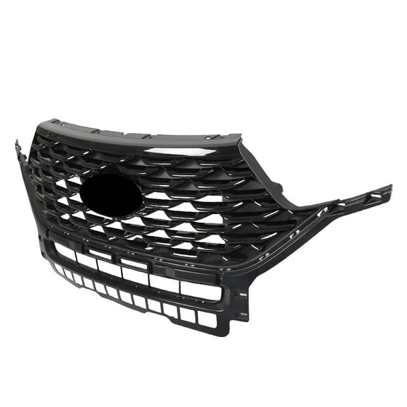 Replacement Front Upper Grille Grill Gloss Black New For Ford Explorer 2020-2022