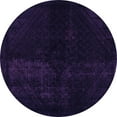 thumbnail image 1 of Ahgly Company Indoor Round Abstract Purple Modern Area Rugs, 3' Round, 1 of 4