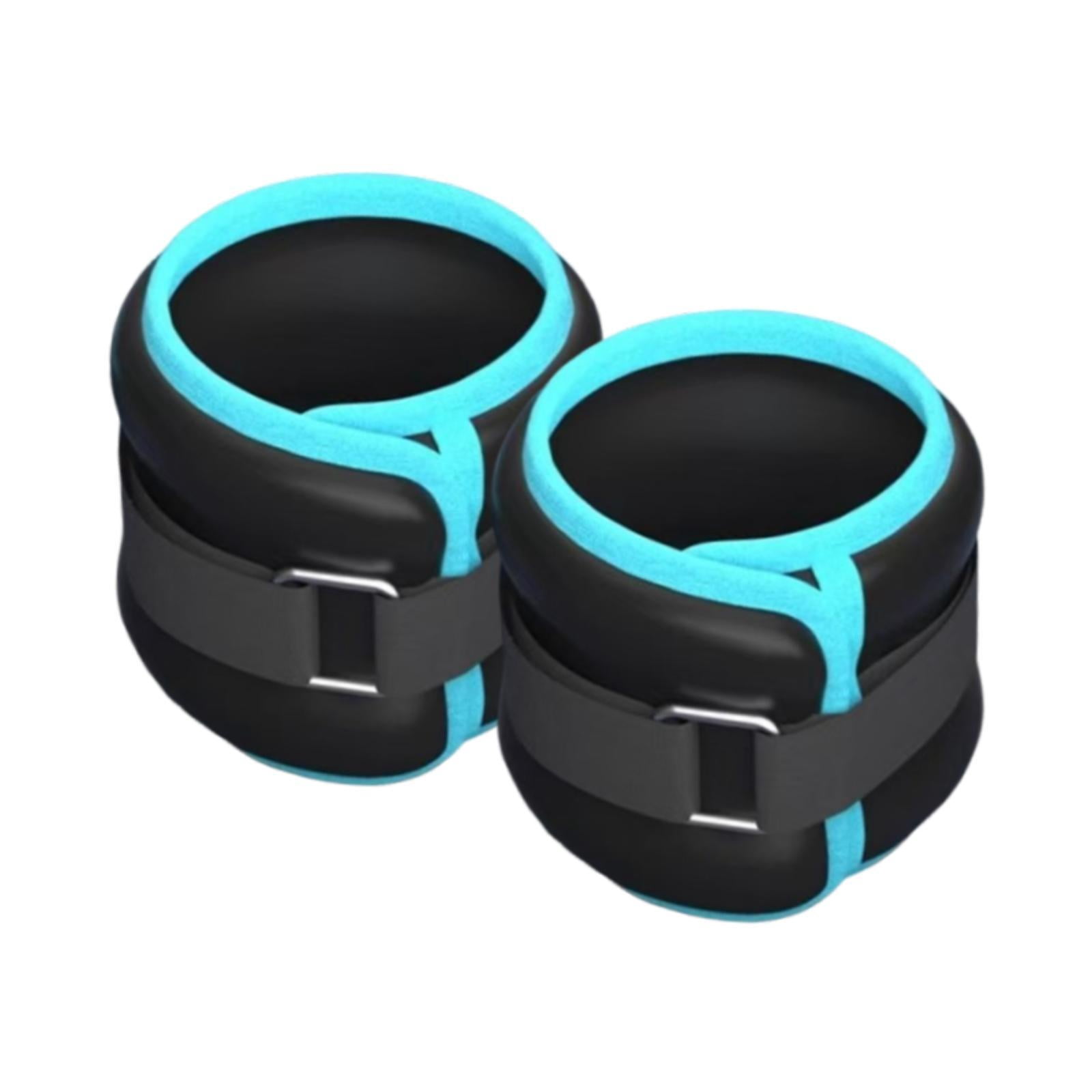 harayaa 2 Pieces Ankle/Wrist Weights Leg Weight Straps Adults Women Men Cuffs Arm Weights Strength Training for Running Walking Dance Total 2KG 31cmx12cm