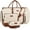 A-off White, variant on Convertible Garment Duffel Bag for Travel - 2 in 1 Weekender Suit Bag with Toiletry & Organizer Set