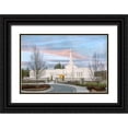 thumbnail image 1 of Murdock, Ramona 14x11 Black Ornate Wood Framed with Double Matting Museum Art Print Titled - Spokane Temple, 1 of 4