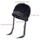 thumbnail image 4 of Gorro de invierno para mujer, cálido, de felpa, de lana, a la moda, resistente al frío, tejido a mano, para mujer, 4 of 7
