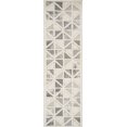 thumbnail image 2 of Rug Branch Nimbus Geometric Indoor Area Rug, Cream Grey, Modern - Living Room, Bedroom, Dining Room, and Kitchen, 2 of 5