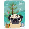 thumbnail image 1 of Christmas Tree And Fawn Pug Mouse Pad, Hot Pad & Trivet, 1 of 1