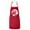 Red, variant on FASCIINO - Greatest Father In The World Chef Apron with Two Front Pockets