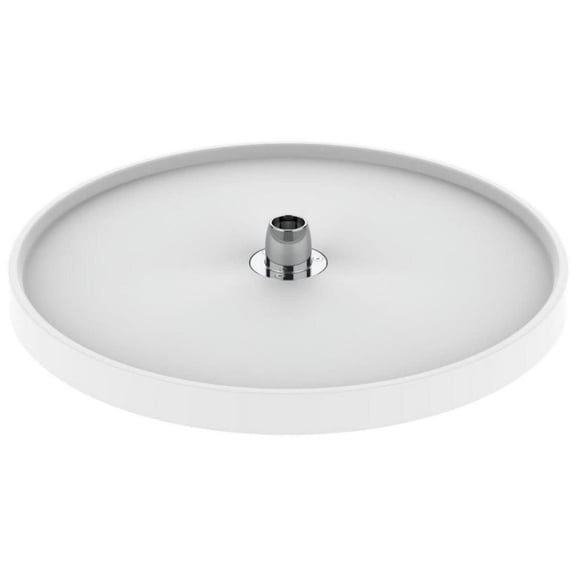 Rev-A-Shelf 6071-20-11-52 Classic 20" Polymer Full-Circle Single Shelf Lazy Susan - White