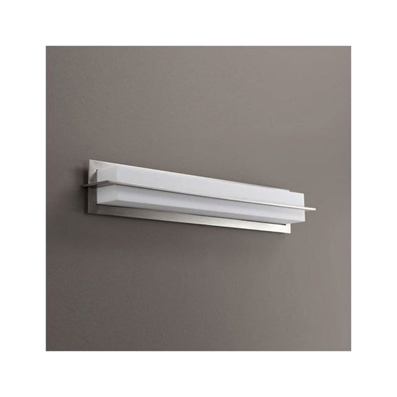28 Inch 11.9W 120V 1 Led Bath Vanity-Satin Nickel Finish Oxygen Lighting 3-542-24