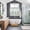 White Green Yellow, variant on Green Eucalyptus Leaves Kitchen Curtains Window Panels, Daisy Summer Botanical Watercolor Insulated Window Treatment Curtain, Grommet Curtains for Bedroom/Living Room/Bathroom, 2 Piece 52"Wx72"L