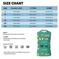 thumbnail image 6 of Bixox Men's Cute Sushi Printed Shirt Sleeveless Fitness Tank Top-Small, 6 of 7
