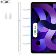 KU XIU Magnetic Wireless Charging Stylus Pen for iPad with Palm Rejection, iPad Pencil 2nd Generation for iPad Pro 11/12.9 inch, iPad Air 4th/5th Gen, iPad Mini 6th Gen