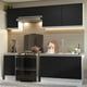 thumbnail image 2 of Cocina Integral Completa Madesa Glamy 240cm Blanco/Negro, 2 of 5