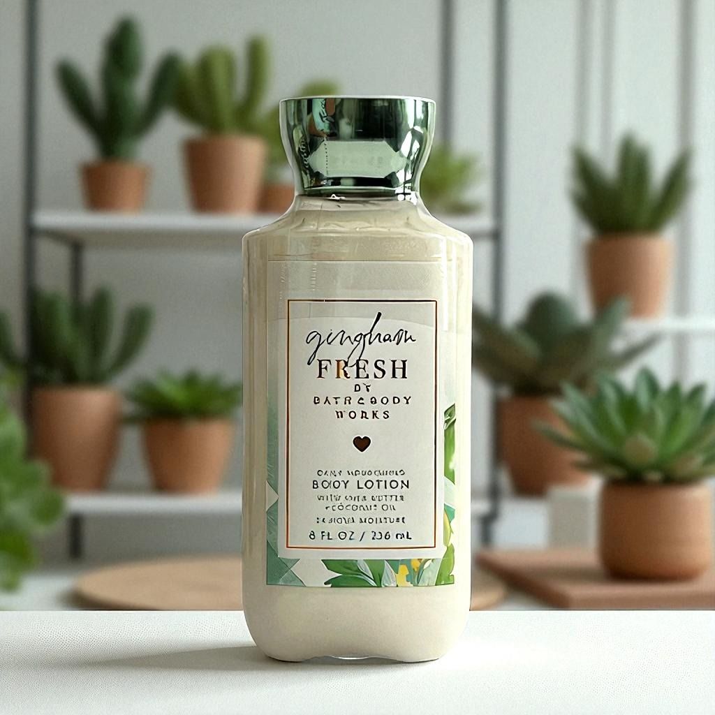 Bath and Body Works Gingham Fresh Daily Nourishing Body Lotion
