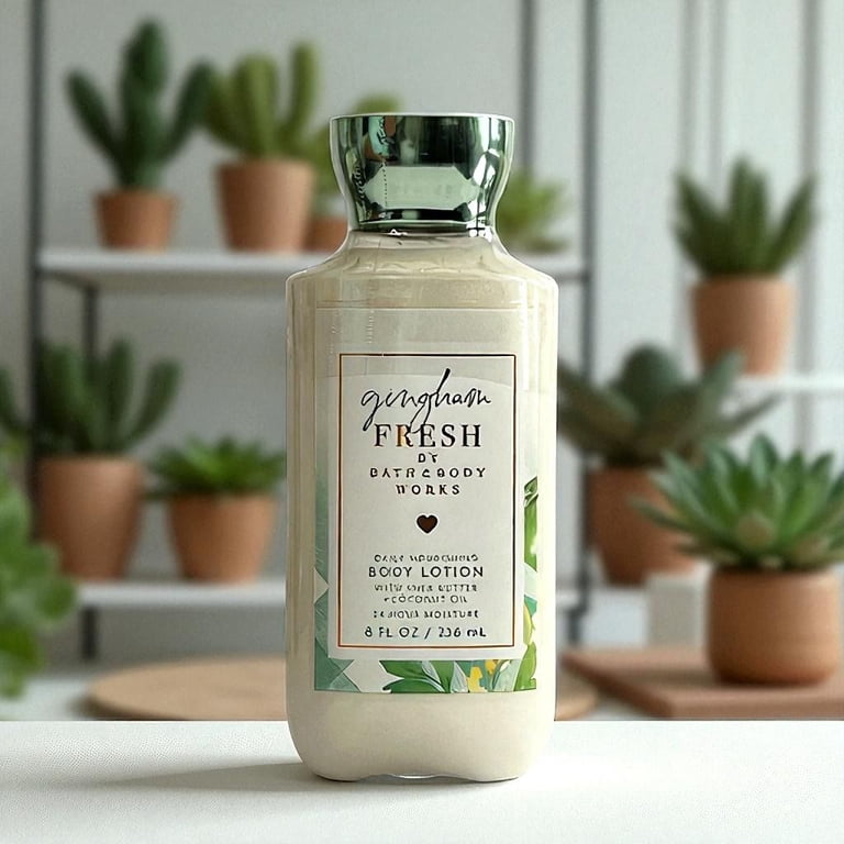 Bath and Body Works Gingham Fresh Daily Nourishing Body Lotion