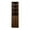 Walnut, variant on 70.87" Tall Bookcase,4-Tier Bookshelf Wood Display Storage Cabinet with 3 Side Drawers for Living Room Home Office,Walnut