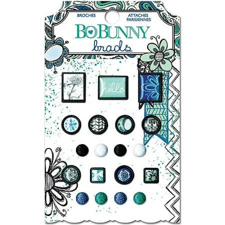 Zip-a-dee-doodle Brads 19/pkg-