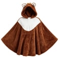 thumbnail image 5 of Wearable Halloween Blanket Hoodie Flannel Hooded Halloween Cape Flannel Throw Cloak for Women Cozy Halloween Loungewear, 5 of 6