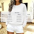 thumbnail image 2 of cocolona Texture Knitted Sweater for Women Crew Neck Long Sleeve Casual Sweater Solid Color Trendy Fall Winter Sweater, 2 of 6