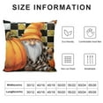 thumbnail image 5 of COMIO  Fall Pillow Covers, Fall Decorations Pumpkin Gnome Maple Leaves Buffalo Plaid Pillow Covers for Couch Sofa Indoor, Fall Pillows Thanksgiving Decorations, 5 of 5