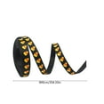thumbnail image 3 of Halloween Ribbon | 9 Meter Roll of Polyester Decorative Ribbon for Party Decorations, Gift Wrapping, and DIY Crafts | Skull and Candy Corn Pattern | Halloween Party Supplies and Home Decor, 3 of 6