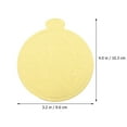 thumbnail image 3 of Luxshiny 100Pcs Mini Cake Board for Desserts and Cakes with Paperboard and Grease Proof Paper for Home Use, 3 of 8