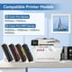 thumbnail image 2 of Paquete de 4 cartuchos de tóner MYTONER 206A para impresora HP Color Pro, 2 of 9