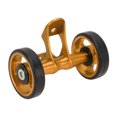 thumbnail image 4 of Folding Bicycle Rear Mudguard Wheel, CNN Finishing Bicycle Mudguard Easywheel  For Bike Accessories Gold, 4 of 8