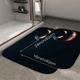 thumbnail image 4 of 1pc Jackolantern Absorbent Non-Slip Bathroom Thickened Flannel Rug Decor,Soft,Quick Drying,Suitable For Indoor/outdoor Use,Bathrooms,Bedrooms,Kitchens,Terrace,Laundry Rooms,16"x24", 4 of 9