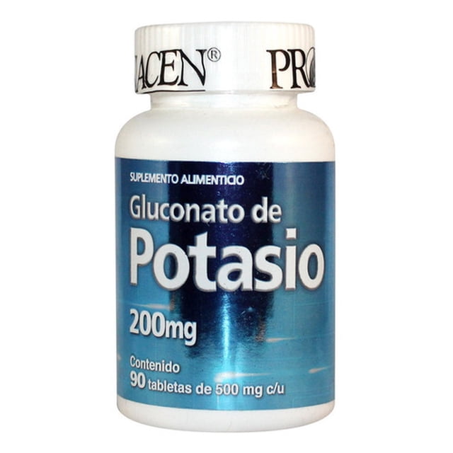 Gluconato DE Potasio 90 Tabs DE 200 Mg Pronacen