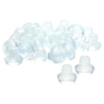 thumbnail image 1 of Unique Bargains Pare-Chocs à Tige Plate Transparente de 8 mm Glissant pour Patio Extérieur Mobilier Chaise Bureau, 1 of 4