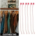 thumbnail image 3 of HONMEET 990 Pcs Étiquettes Suspendues Rouges avec Fermoirs à Pression pour Chaussures Vêtements et Bagages, 3 of 6
