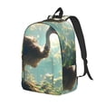 thumbnail image 1 of Disketp Majestic Ostrich In Forest Mochila de Lona Estampada, Mochila Escolar de Viaje Ligera para Estudiantes y Portátil-Medium, 1 of 5
