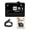 Black, variant on Amiibo Emulator with OLED Screen & Scroll Wheel, Robust NFC Linkage Card for Switch 2/OLED/Lite, Resilient Portable NFC Simulator with BLE Bluetooth & Type-C Charging
