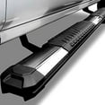 thumbnail image 4 of Black Horse Cutlass Polished Aluminum Running Boards Compatible with 2015-2024 Ford F150 SuperCrew, 4 of 9