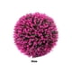 thumbnail image 3 of Ounissouiy Bolas artificiales plásticas de bajo mantenimiento fáciles de limpiar bolas de de plantas artificiales Decoración morado 35cm, 3 of 6