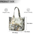 thumbnail image 5 of Colorful Paisley Boho Duffel Vintage Floral Weekender Bag with Artistic Ethnic Pattern, Chic Mala Inspired Design, 5 of 5