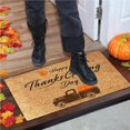 thumbnail image 3 of Wosthever Divertido felpudo de Acción de Gracias, felpudo antideslizante para puerta, alfombra de entrada de otoño para puerta delantera, cocina, Kits de decoración para fiestas No. 4 Wosthever HA042644-04, 3 of 6