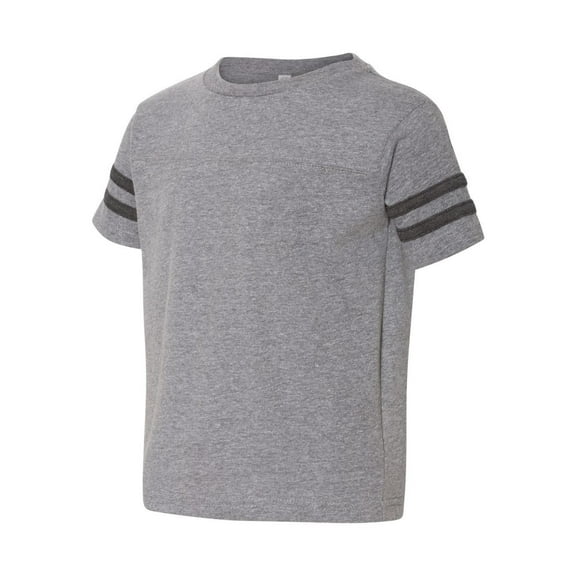 Rabbit Skins - Toddler Football Fine Jersey Tee - 3037