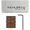 thumbnail image 2 of 337007BSS-Kichler Lighting-Accessory - 4 Inch Decorative Coupler-Brushed Stainless Steel Finish, 2 of 3