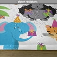 thumbnail image 6 of Ambesonne Birthday Place Mats Set of 4, Wild Animals Birthday, Standard Size, Multicolor, 6 of 6