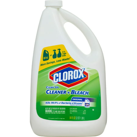 Clorox Clean-Up All Purpose Cleaner with Bleach Original, 64 Ounce Refill (Best Window Cleaning Supplies)