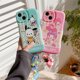 thumbnail image 3 of Funda de teléfono para Iphone 11 12 13 14 Pro Max Lovely 3d Cartoon Hello Kitty Kuromi Melody Design Tpu cubierta de teléfono móvil con colgante, 3 of 4