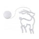 thumbnail image 3 of Luz LED navideña de copos de nieve, lámpara colgante de Papá Noel con ventosa, adornos para ventana, decoración para el hogar, Navidad, decoración de Año Nuevo 2024, 3 of 4