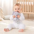 thumbnail image 4 of Kiddiway Baby Teether Hanging Toy for Soothing with Attachment - Plush Figurine Style, Baby Car Toys & Stroller Toys, Soft Silicone BPA-Free Teether, Sensory Play, Crib Hanging,b, 4 of 6