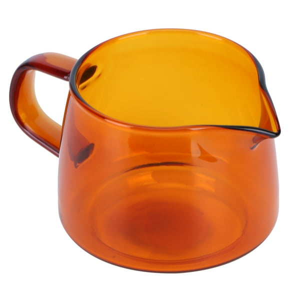 Coffee Mug, Anti-scalding Durable Glass Cup For Coffee Accessories For Drinkware For Office For Home Amber Color
