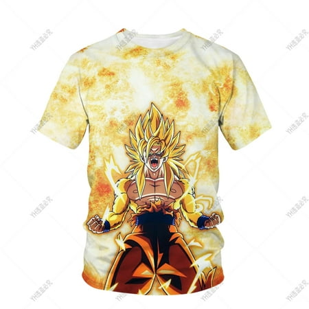 Goku Vegeta T-shirt Dragon-Ball Z T-shirt Enfants Bébé Garçon Vêtements  Japonais Anime Costume Enfants Vêtements Gorus Top 