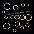 thumbnail image 6 of Alexcraft 60 PCS Open Jump Rings Ring for Jewelry Making, Round Jump Rings Necklaces Bracelets Earrings Keychains for DIY Craft Accessories 4/5/6/7/8/10mm, 6 of 6