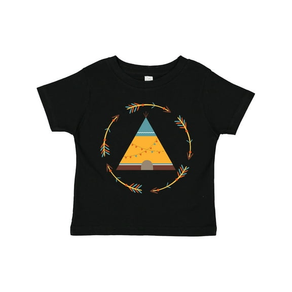 Inktastic Tribal Arrow Native Teepee Boys or Girls Toddler T-Shirt