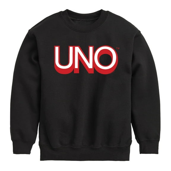 UNO Logo - Toddler And Youth Crewneck Fleece Sweatshirt