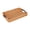 L, variant on S Wicker Style Serving Tray With Handles Woven Look Storage Basket For Table Fruit Counter Decorative Organizer