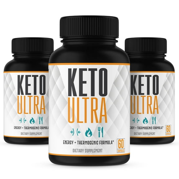 Keto Ultra – Powerful Keto Diet Pills –– Supports Weight Loss, Fat Burn, Energy & Focus – Built for the Keto Diet – Great for Keto Beginners – 3 Month – Made in the USA
